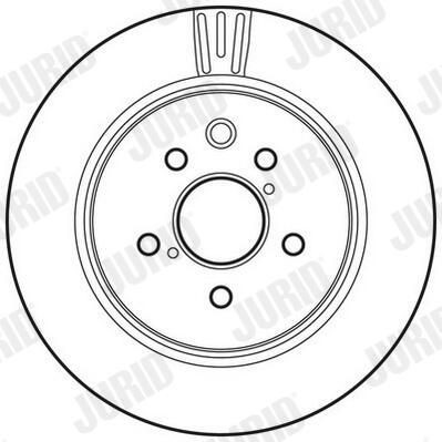 Тормозные диски 562823JC Jurid/Bendix