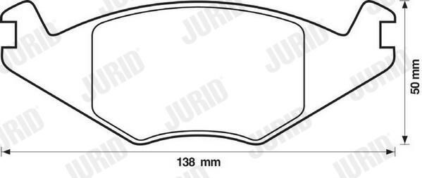 Колодки Jurid/Bendix 571315J цена, от 12.51 USD