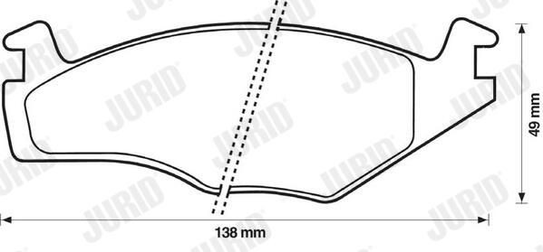 Колодки Jurid/Bendix 571317J цена, от 15.24 USD