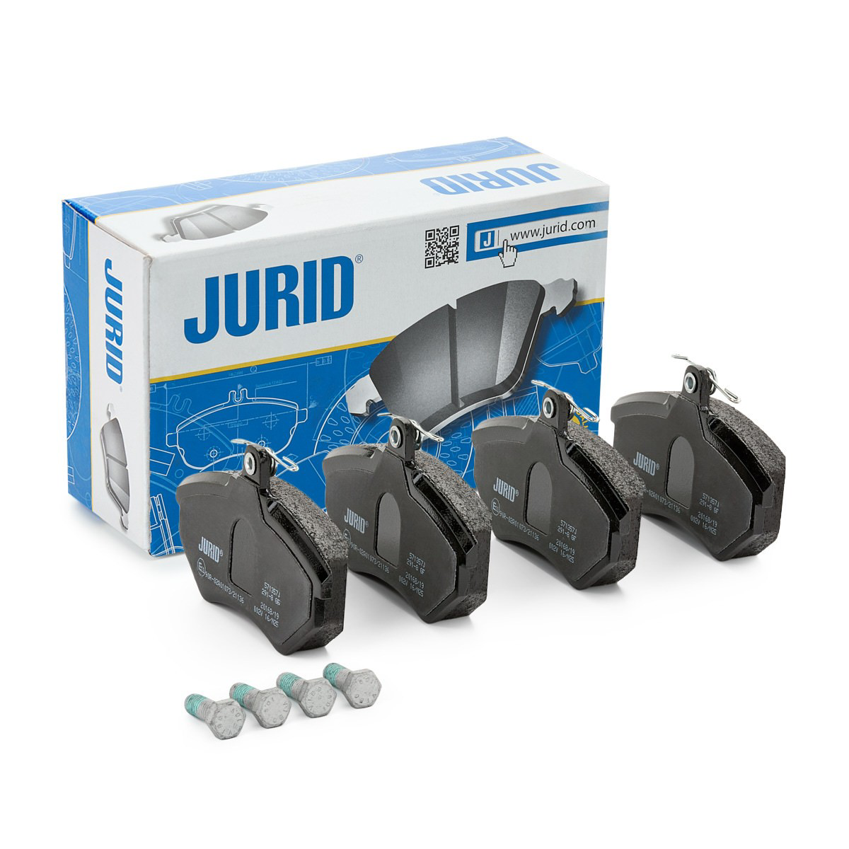 571357J Jurid/Bendix Колодки передние