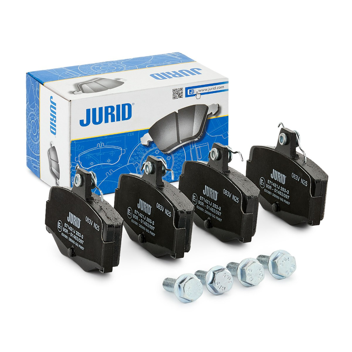 Колодки дисковые  Jurid/Bendix 571421J цена, от 15.39 USD