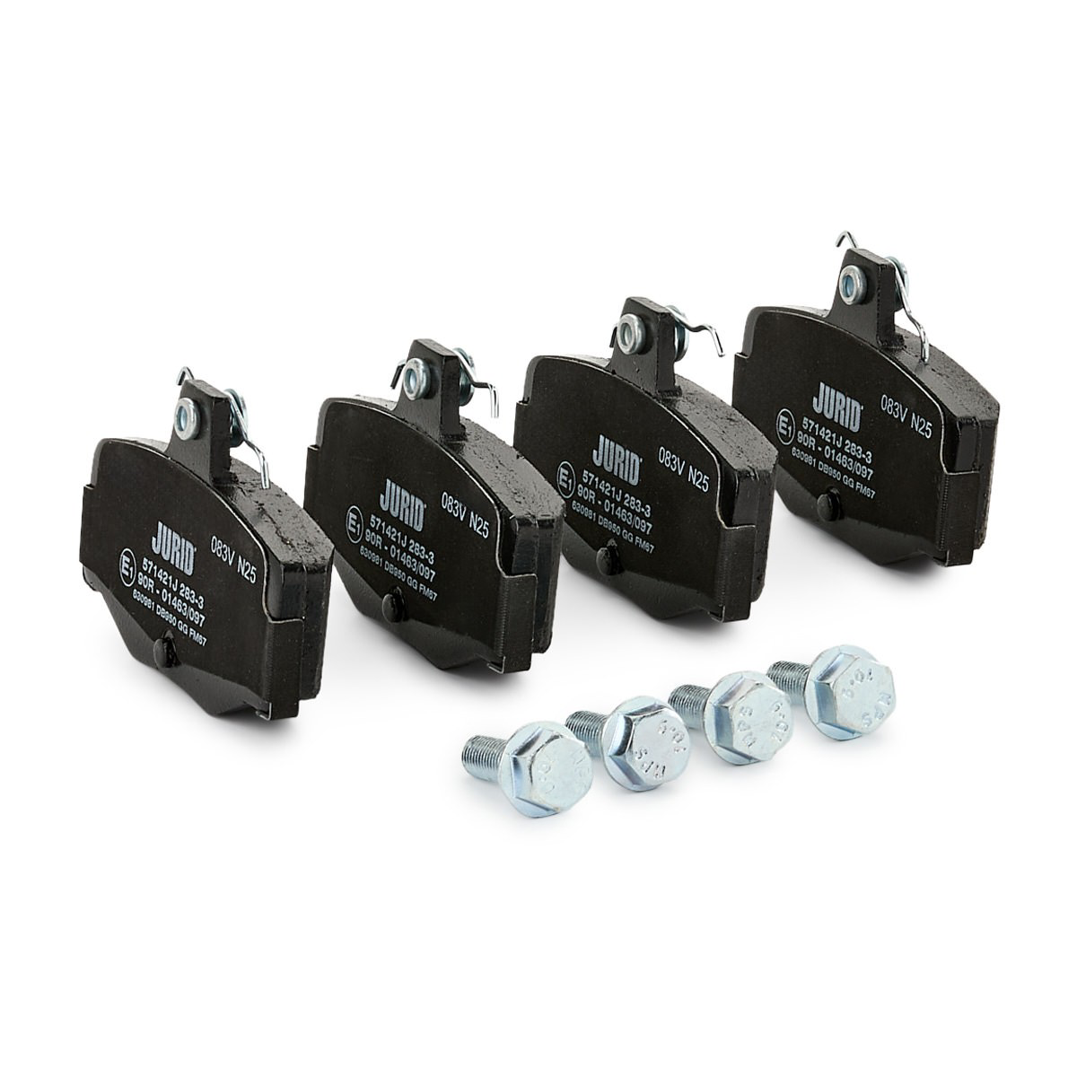 Задние тормозные колодки 571421J Jurid/Bendix