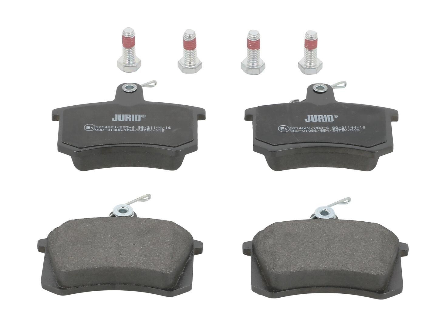 571462J Jurid/Bendix Колодки тормозные дисковые комплект
