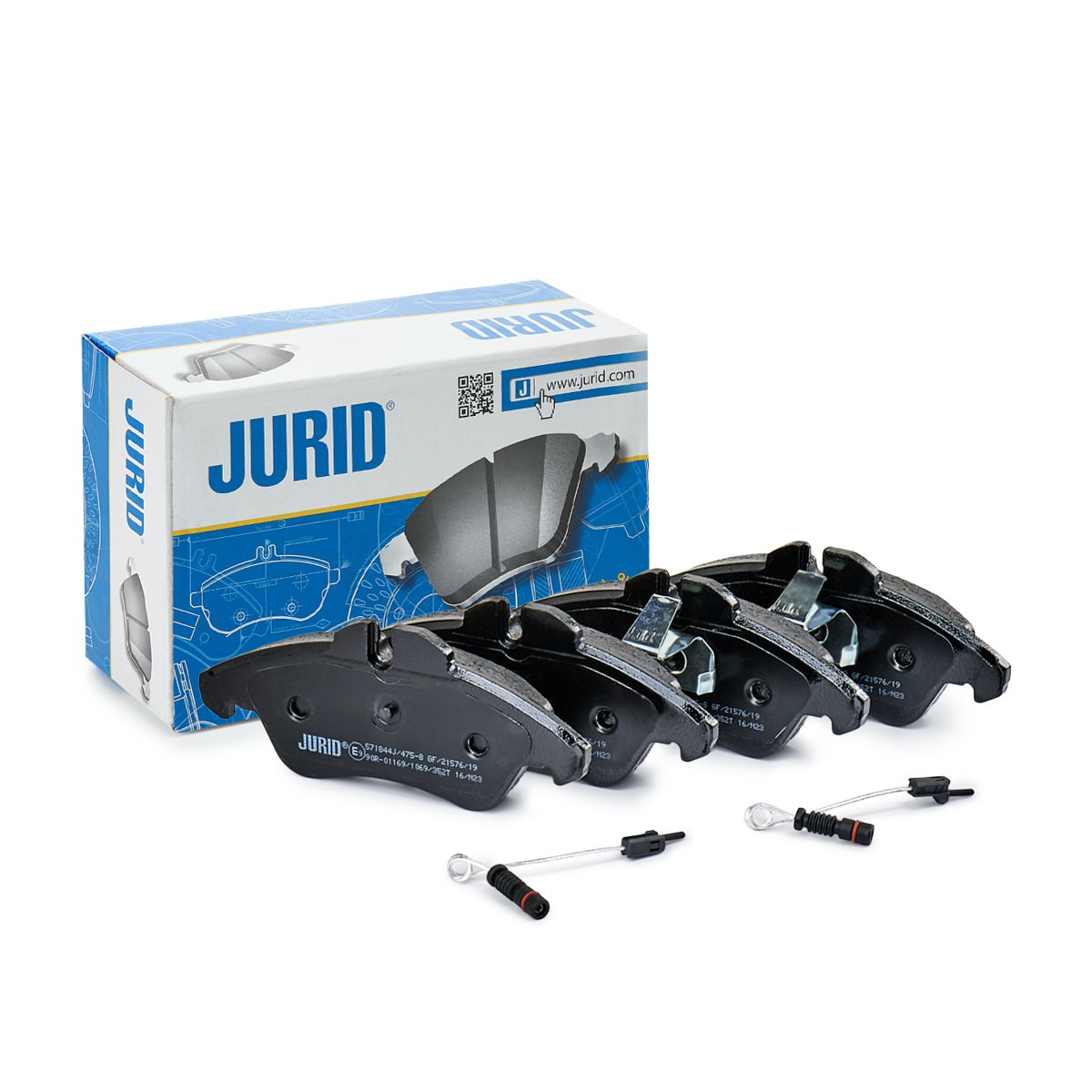 Тормозные колодки Jurid/Bendix 571844J