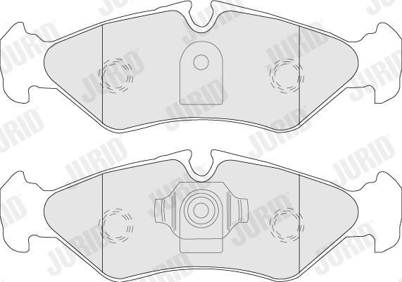 Колодки дисковые  Jurid/Bendix 571846J цена, от 15.05 USD