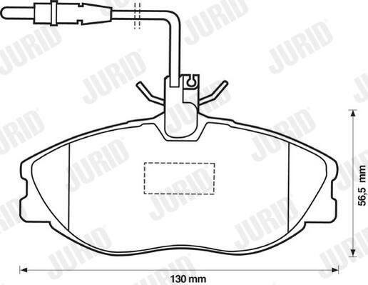 Колодки Jurid/Bendix 571898J цена, от 31.44 USD