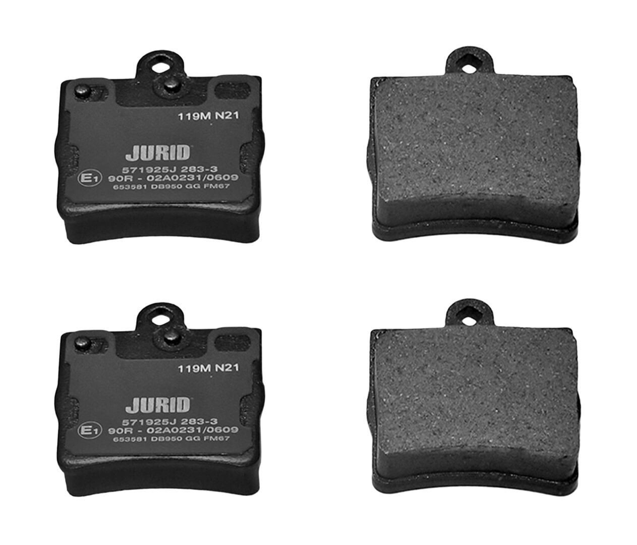 Колодки дисковые  Jurid/Bendix 571925J цена, от 18.22 USD