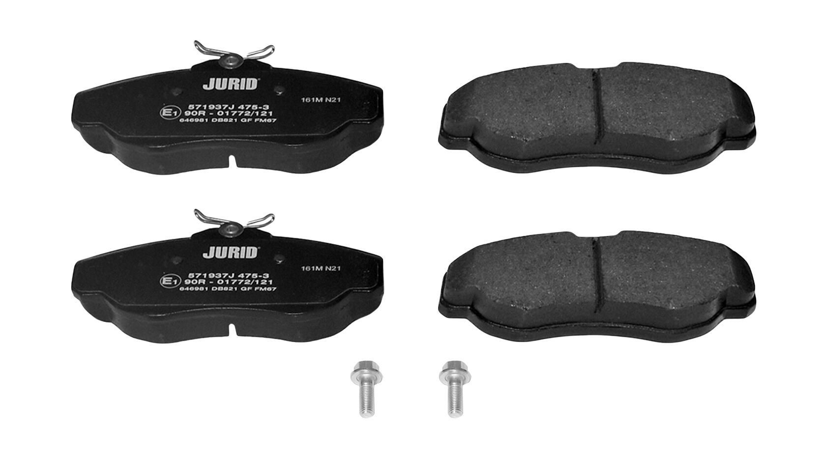 Колодки Jurid/Bendix 571937J цена, от 41.35 USD