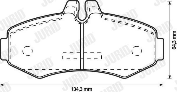 Колодки Jurid/Bendix 571946J цена, от 19.73 USD
