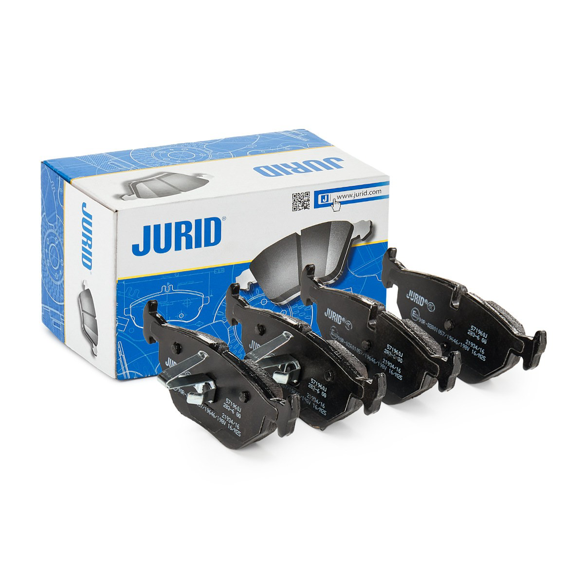 Колодки дисковые  Jurid/Bendix 571960J цена, от 25.48 USD