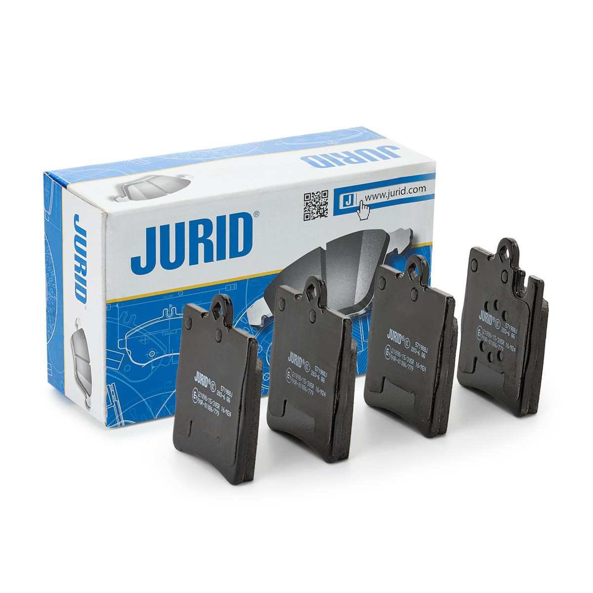 Колодки дисковые  Jurid/Bendix 571988J цена, от 23.40 USD