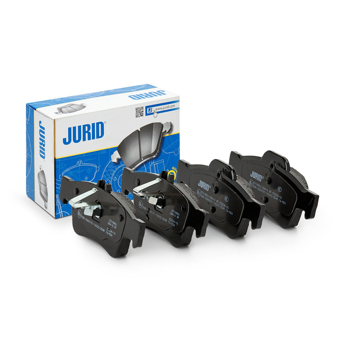 Колодки дисковые  Jurid/Bendix 571989J цена, от 27.80 USD