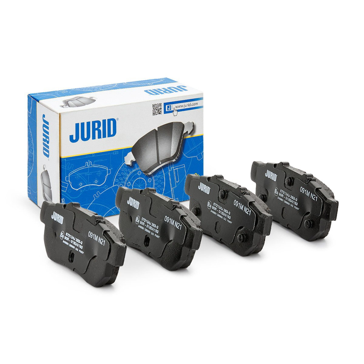 Колодки дисковые  Jurid/Bendix 572134J цена, от 17.92 USD