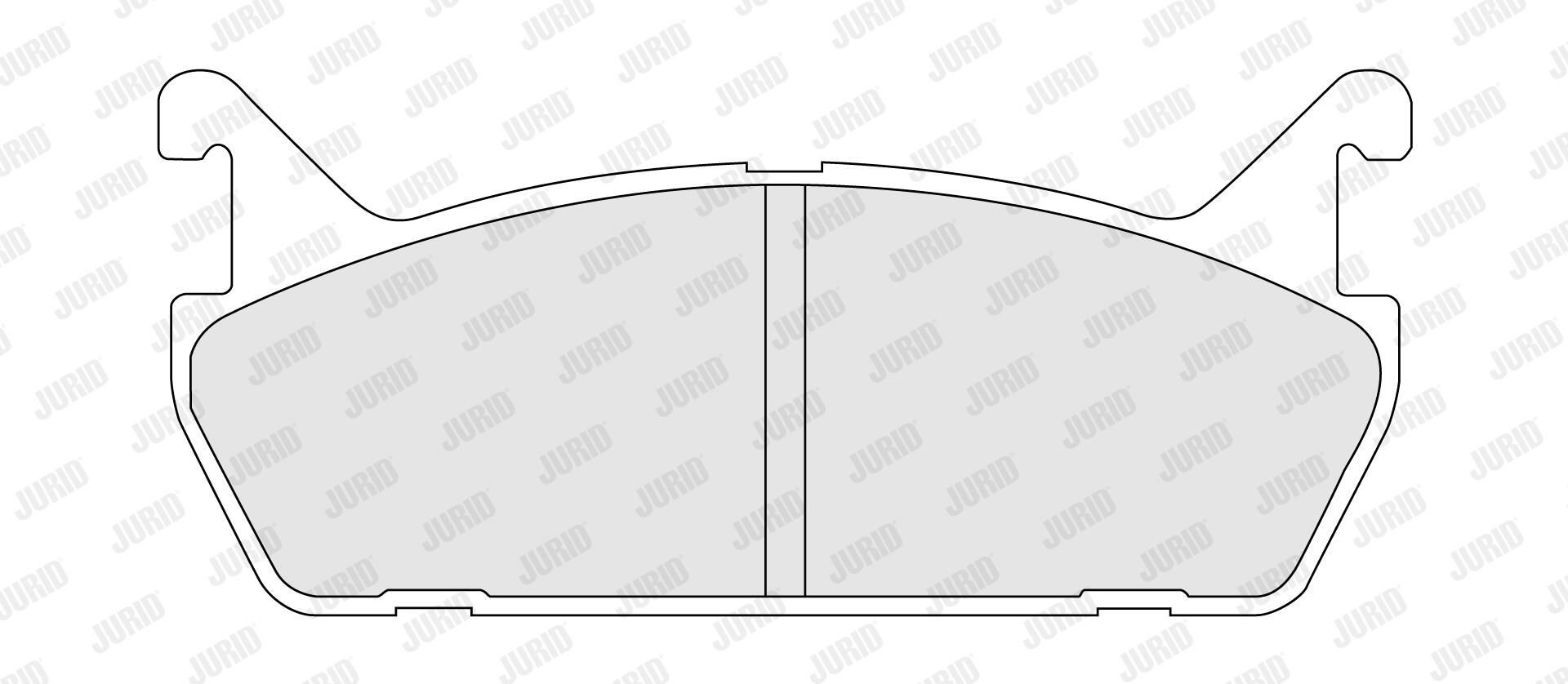 Колодки дисковые  Jurid/Bendix 572163J цена, от 19.89 USD