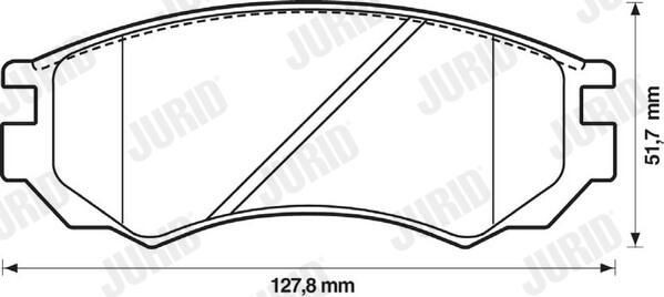 Колодки Jurid/Bendix 572276J цена, от 9.19 USD