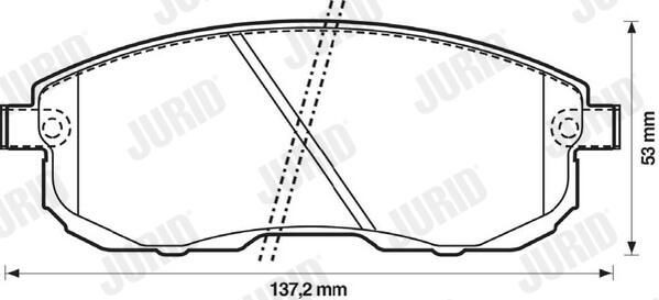 Колодки Jurid/Bendix 572346J цена, от 25.22 USD
