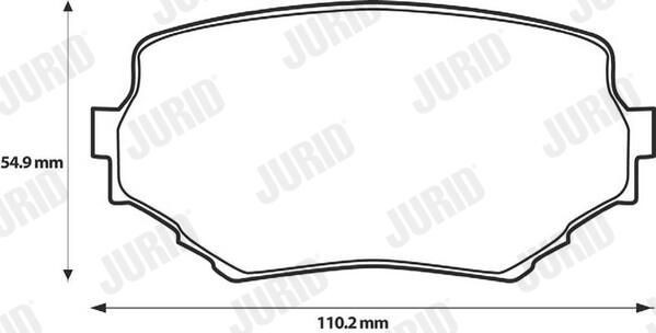 Колодки Jurid/Bendix 572420J цена, от 26.19 USD