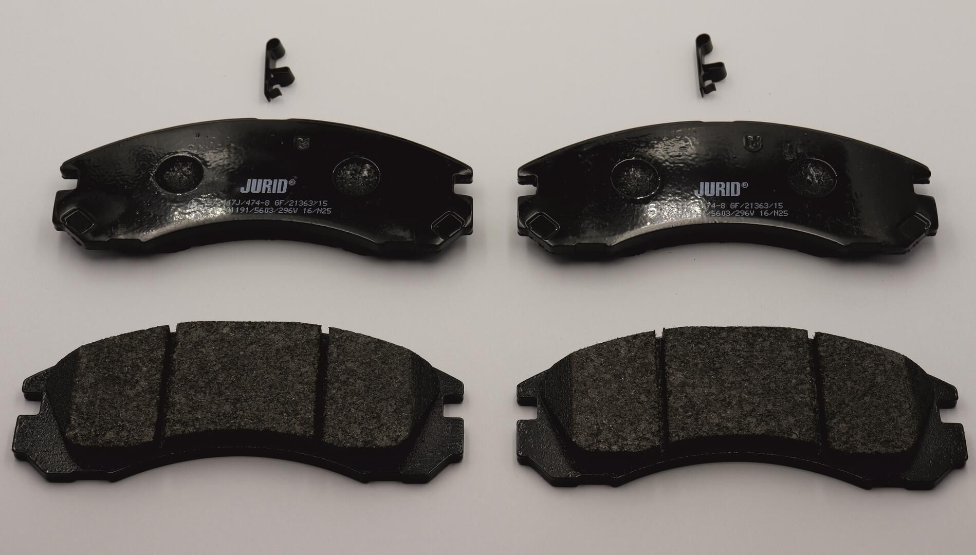 572447J Jurid/Bendix Колодки передние