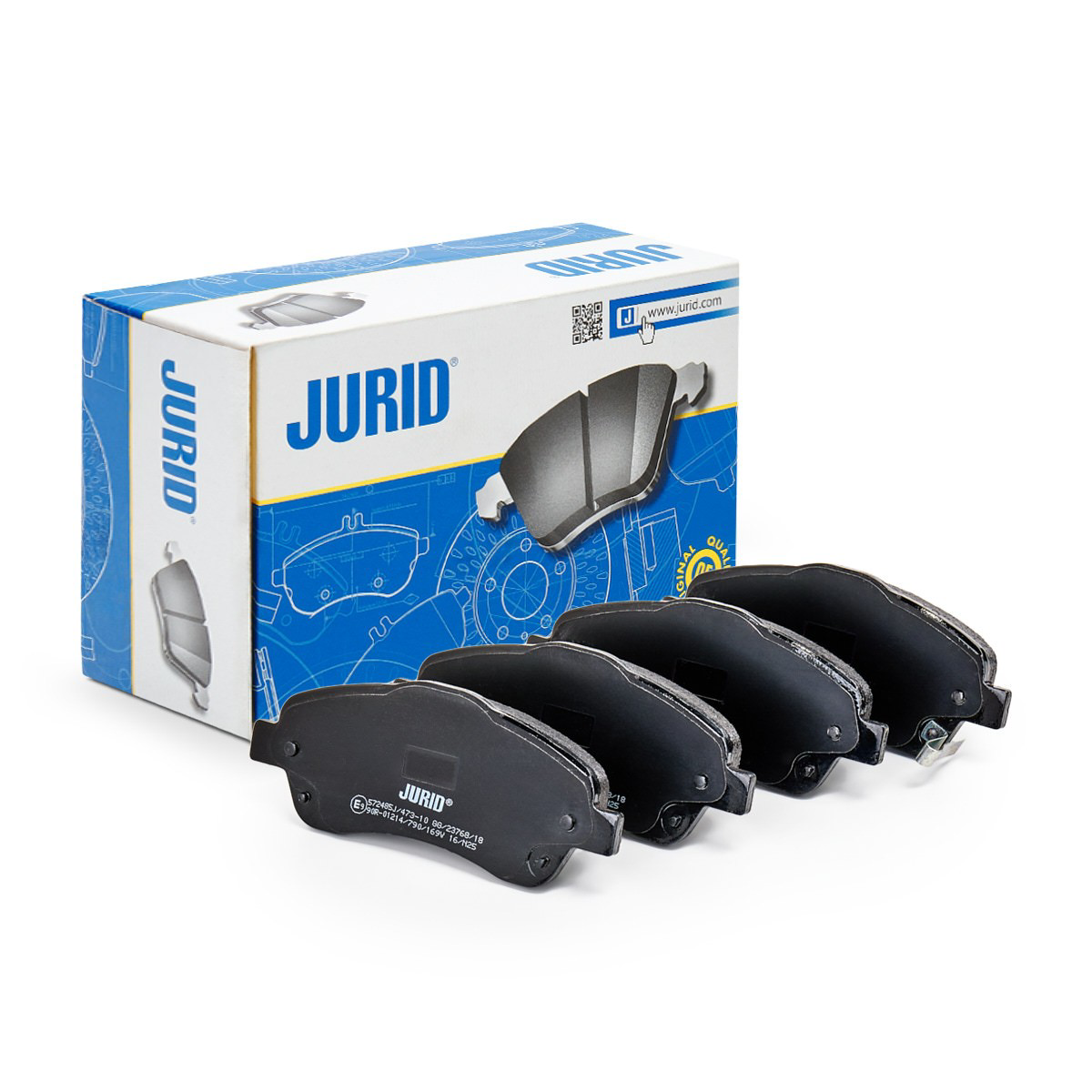 Купить 572485J Jurid/Bendix Колодки тормозные