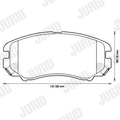 Колодки Jurid/Bendix 572514J цена, от 19.71 USD