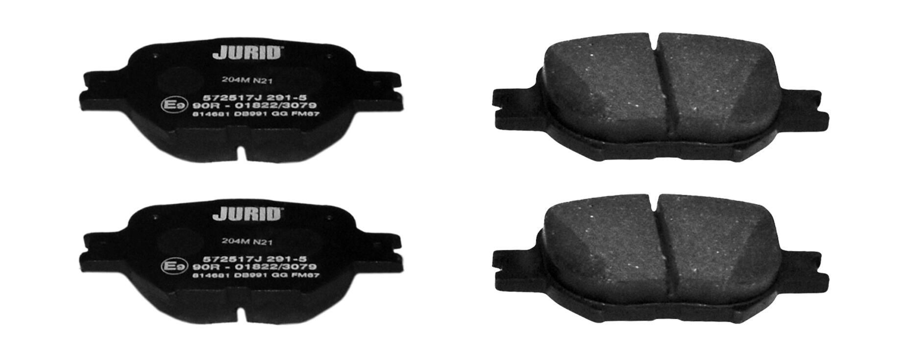Колодки Jurid/Bendix 572517J цена, от 23.74 USD