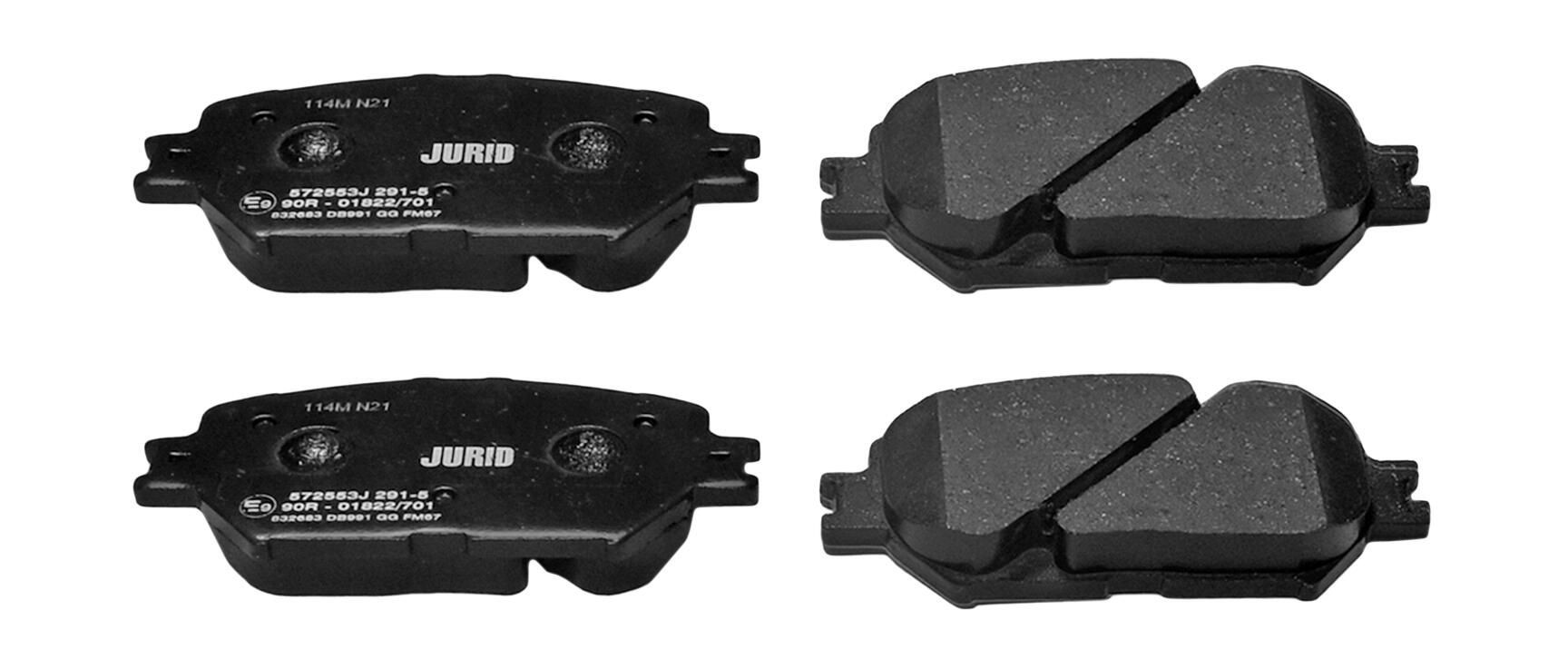 Колодки Jurid/Bendix 572553J цена, от 16.09 USD