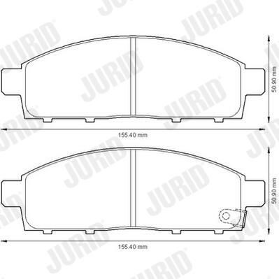 Колодки Jurid/Bendix 572574J цена, от 30.73 USD
