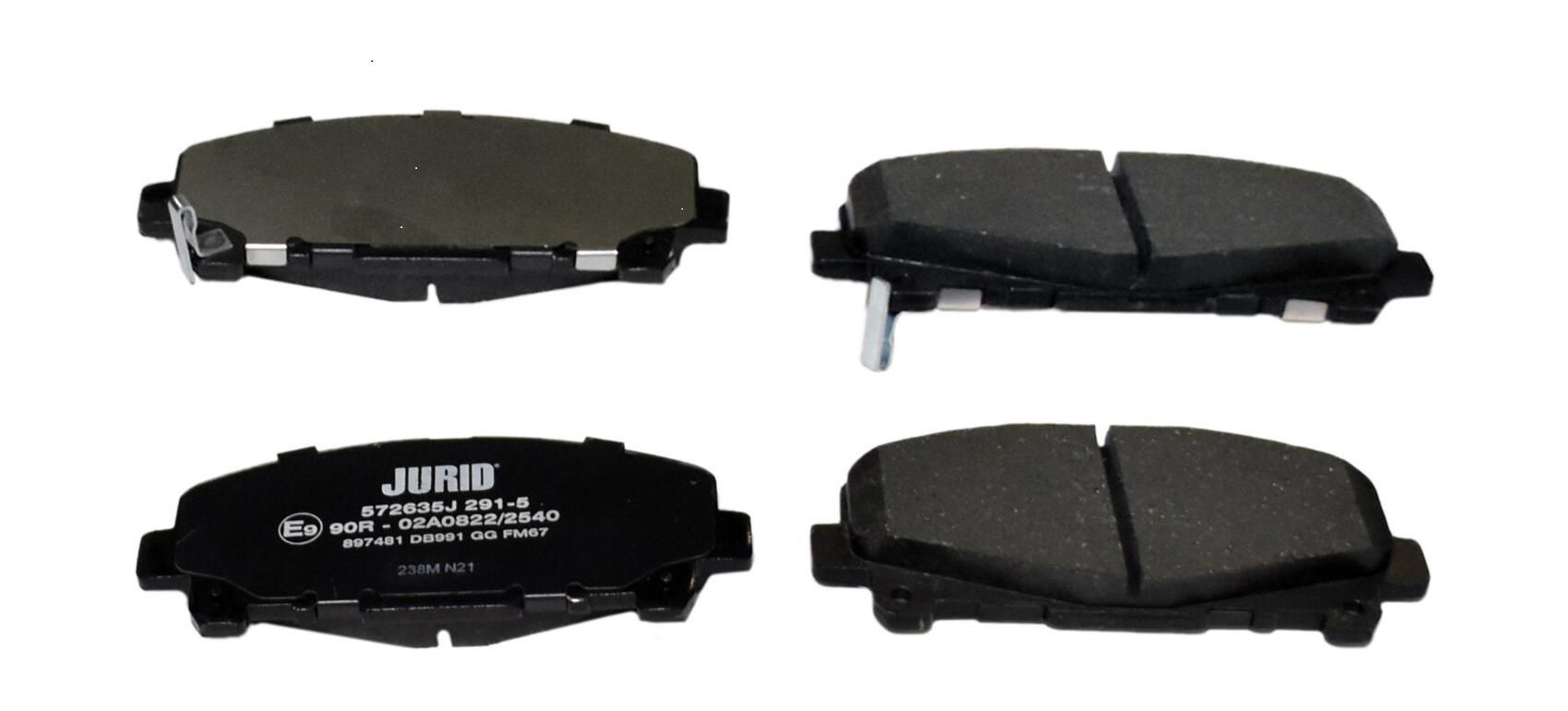 Колодки Jurid/Bendix 572635J цена, от 23.17 USD
