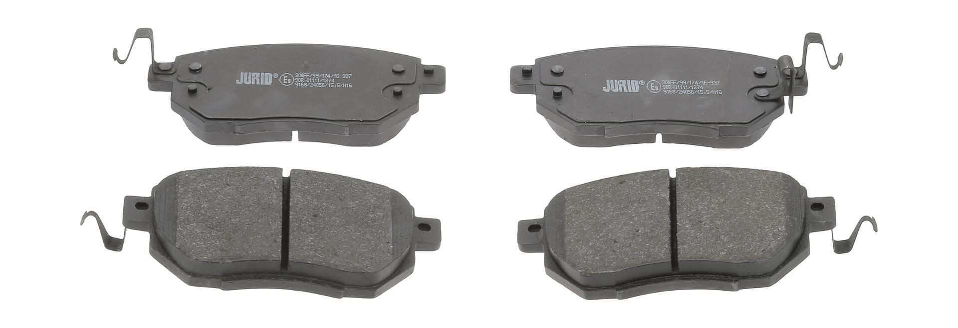 572649J Jurid/Bendix Колодки передние