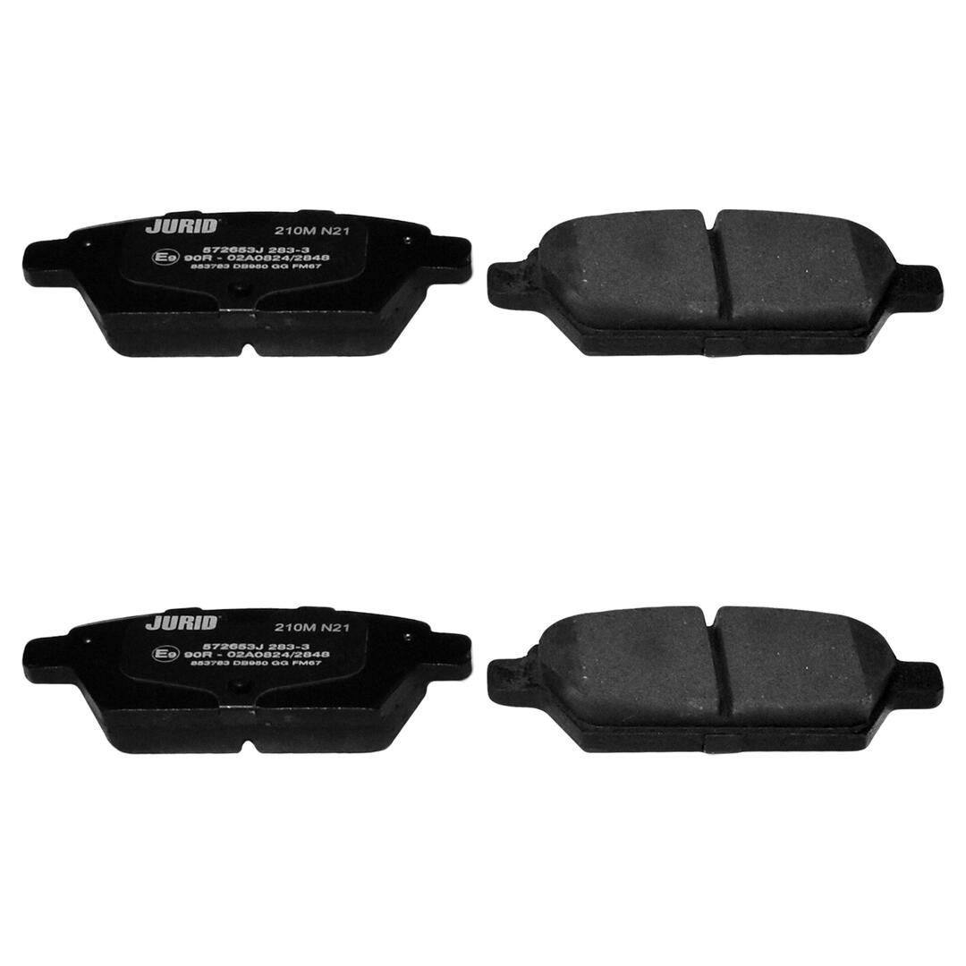 Колодки дисковые  Jurid/Bendix 572653J цена, от 18.93 USD