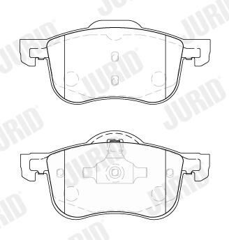 Купить 573003J Jurid/Bendix Колодки тормозные