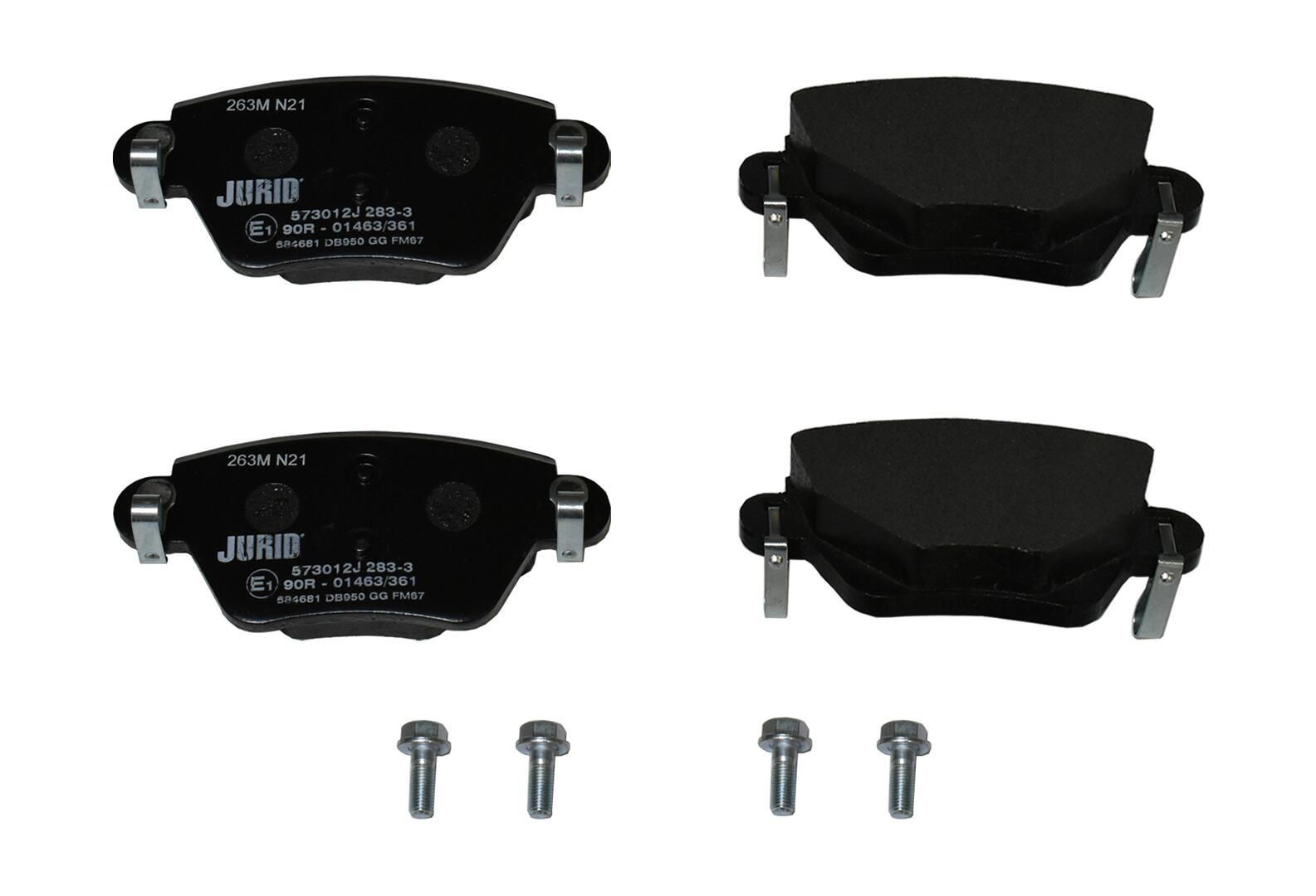 Колодки дисковые  Jurid/Bendix 573012J цена, от 21.62 USD