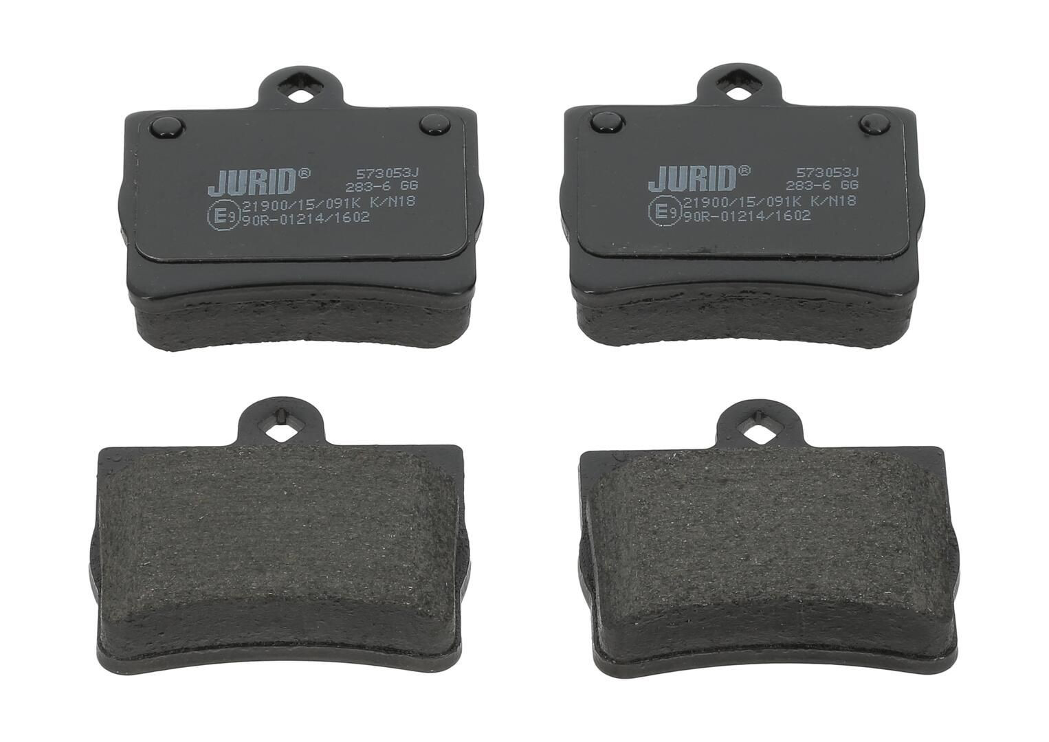 573053J Jurid/Bendix Колодки тормозные дисковые комплект