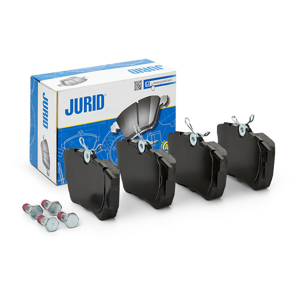 Купить 573059J Jurid/Bendix Колодки тормозные задние, дисковые