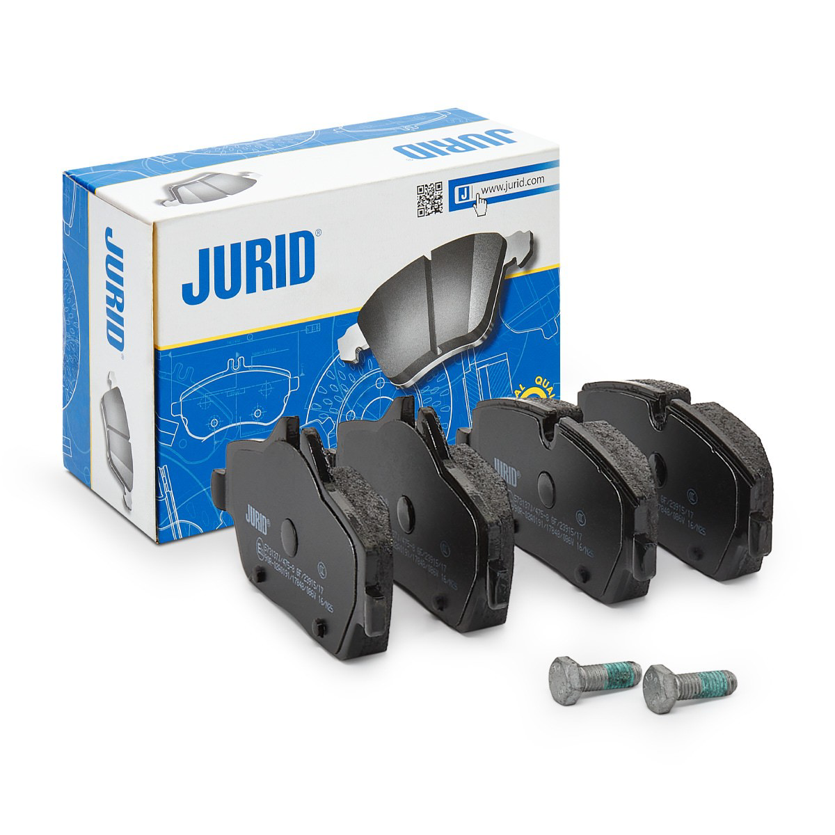 573137J Jurid/Bendix Колодки передние