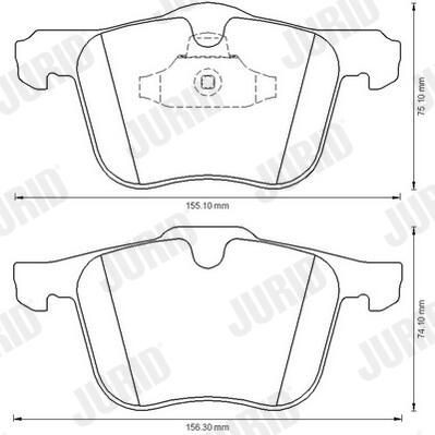 Колодки Jurid/Bendix 573179J цена, от 44.47 USD