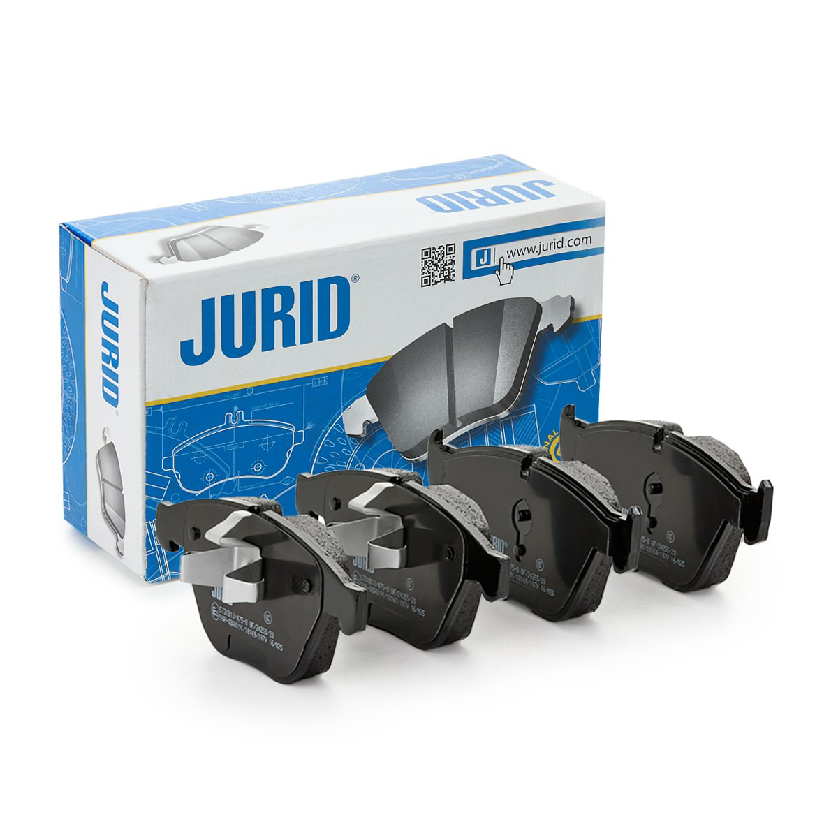573181J Jurid/Bendix Колодки передние