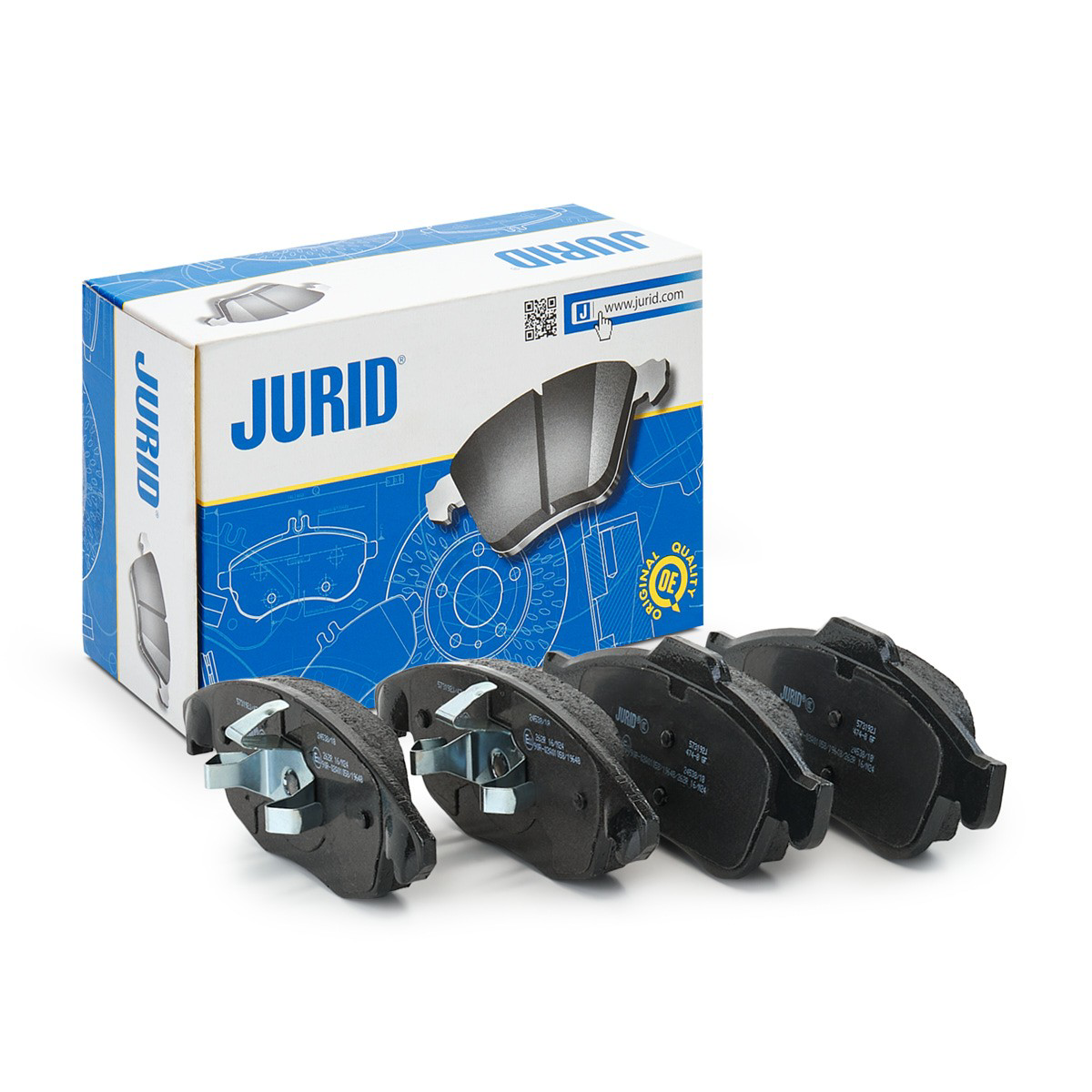 573192J Jurid/Bendix Колодки передние