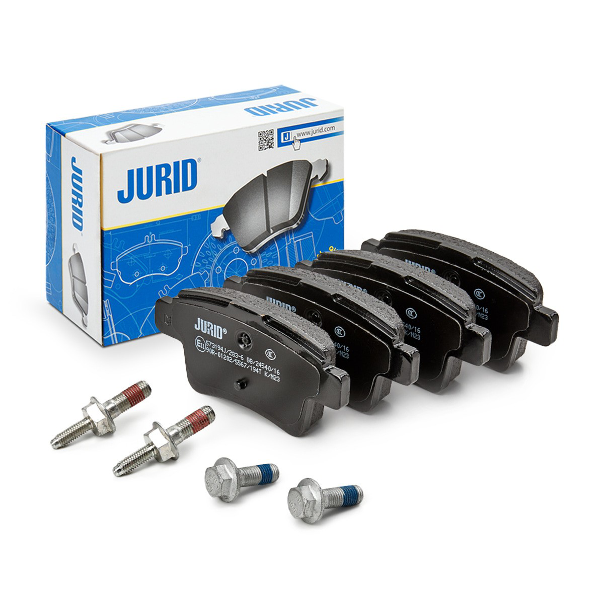 Задние дисковые колодки Jurid/Bendix 573194J