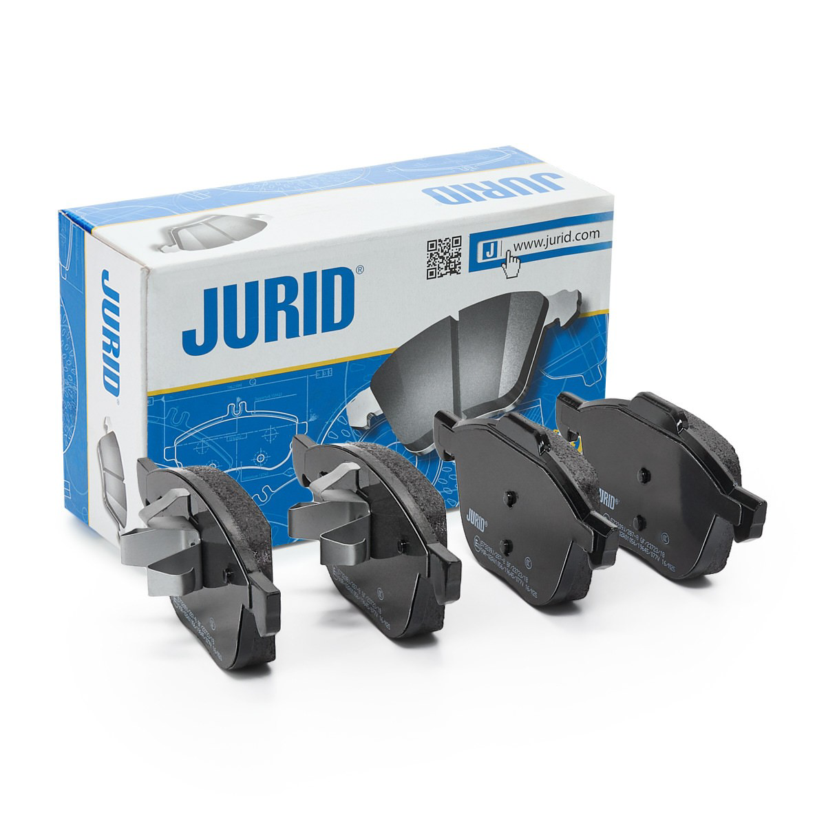 573209J Jurid/Bendix Колодки передние