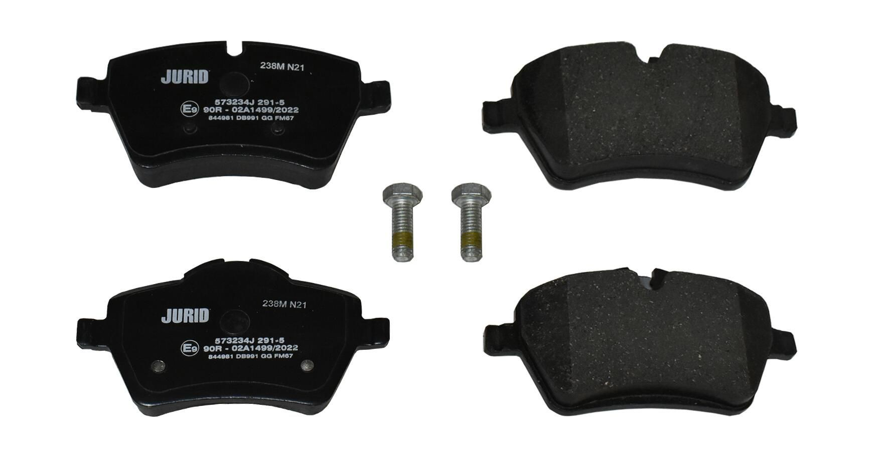 Колодки Jurid/Bendix 573234J цена, от 40.07 USD