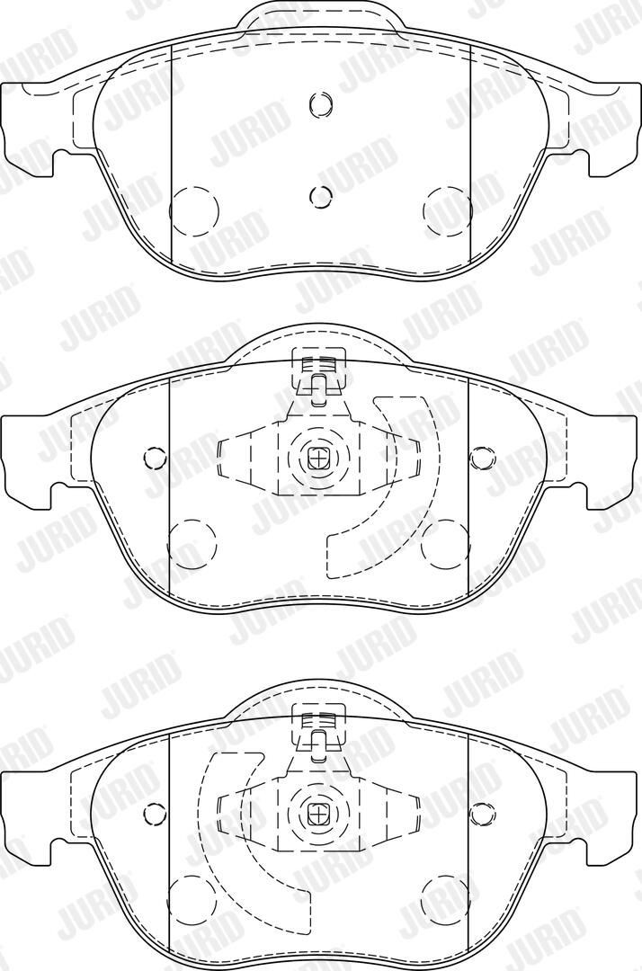 Колодки Jurid/Bendix 573245J цена, от 33.09 USD