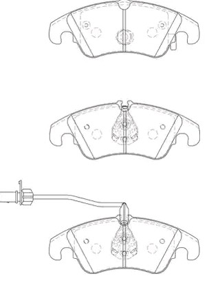 Купить 573247JC Jurid/Bendix Колодки тормозные