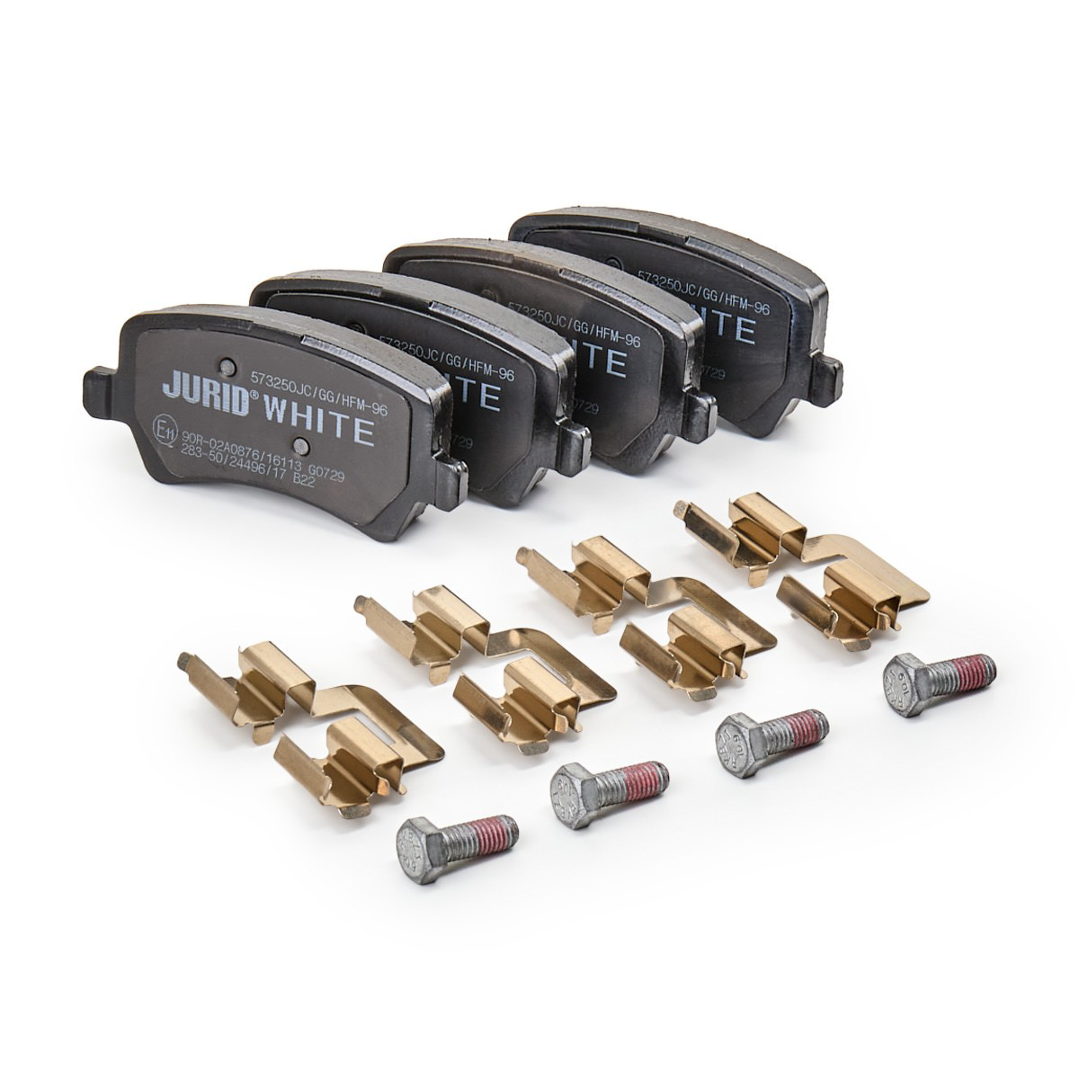 Задние дисковые колодки Jurid/Bendix 573250JC