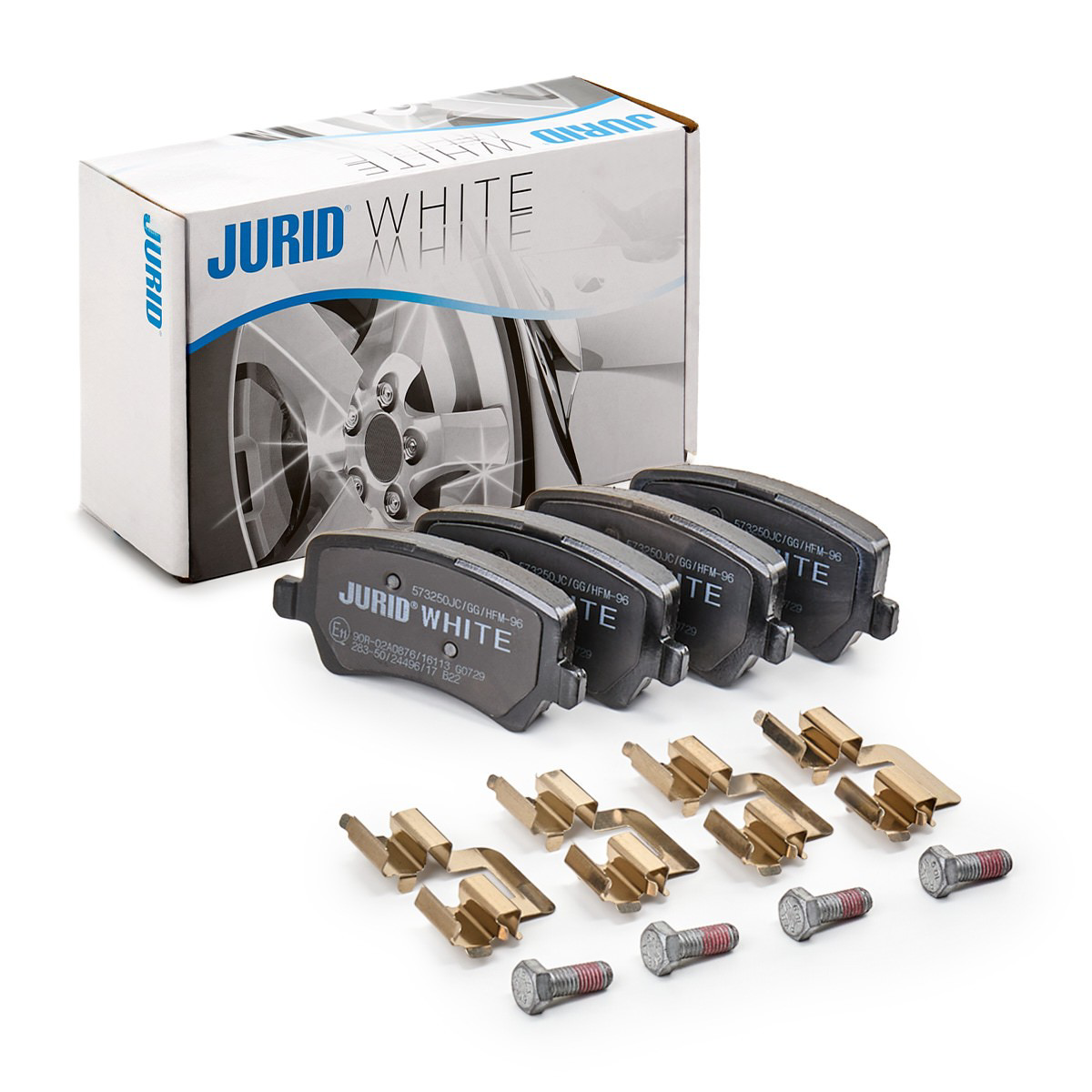 Купить 573250JC Jurid/Bendix Колодки тормозные задние, дисковые
