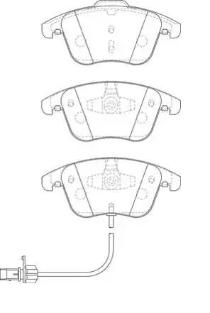 Купить 573258J Jurid/Bendix Колодки тормозные