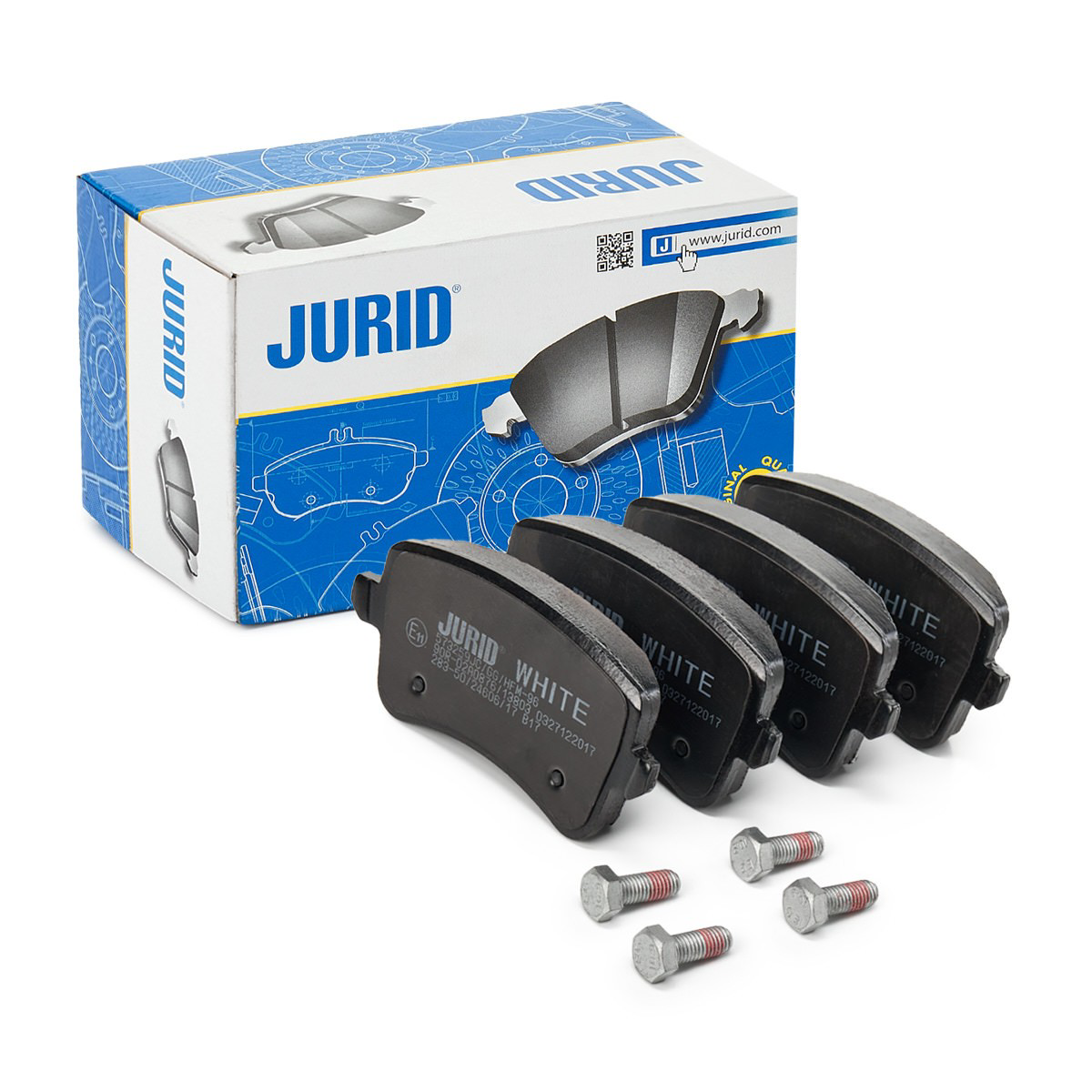 Купить 573259JC Jurid/Bendix Колодки тормозные задние, дисковые