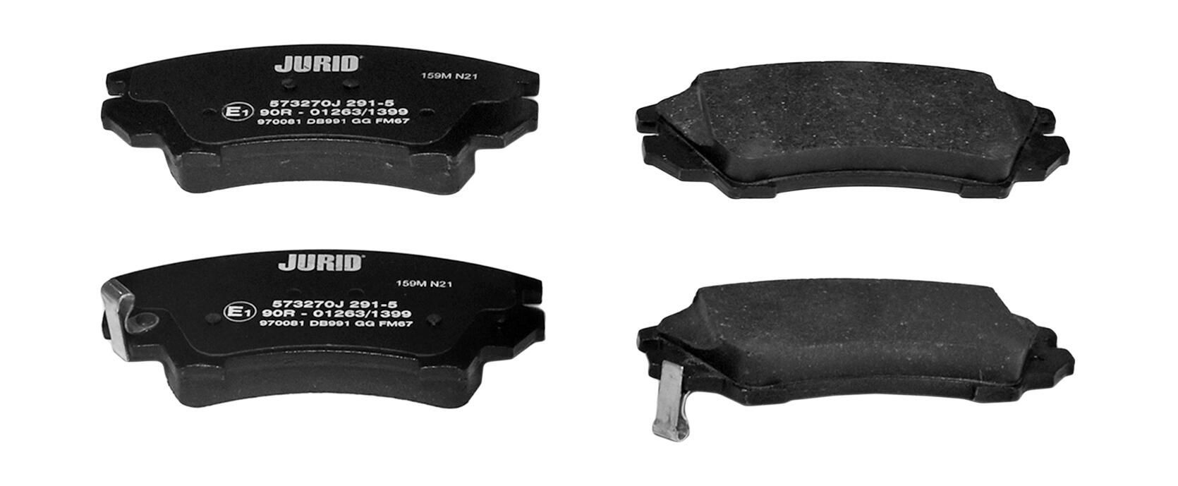 Колодки Jurid/Bendix 573270J цена, от 38.14 USD