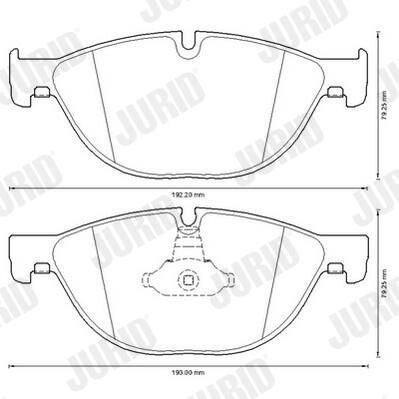 Колодки Jurid/Bendix 573292J цена, от 63.20 USD