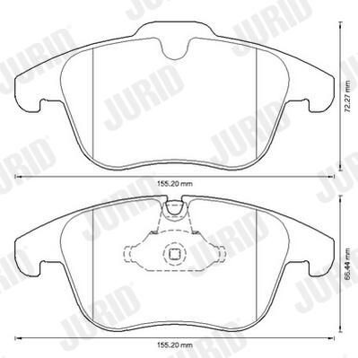 Колодки Jurid/Bendix 573311J цена, от 40.13 USD